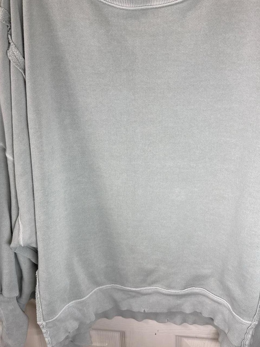 We The Free Pale green Oversized Crewneck Sweatshirt - Picture 3 of 7